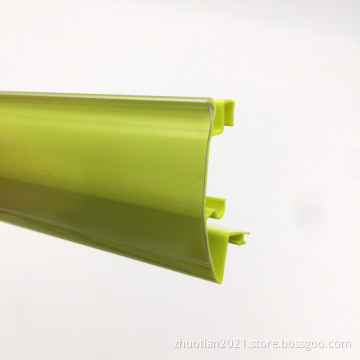 PVC tag holder extrusion mold for supermarket